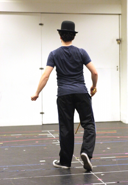 Photo Coverage: In Rehearsal with the Cast of CHAPLIN! Image