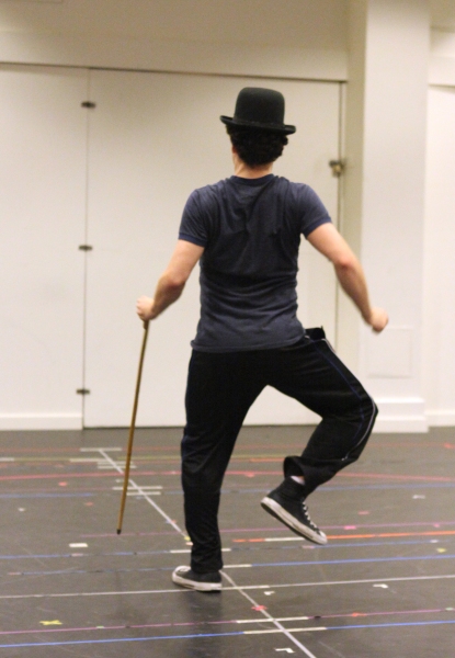 Photo Coverage: In Rehearsal with the Cast of CHAPLIN! Image