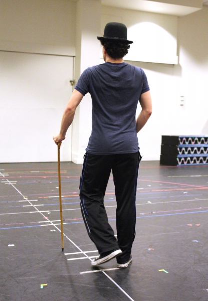 Photo Coverage: In Rehearsal with the Cast of CHAPLIN! Image