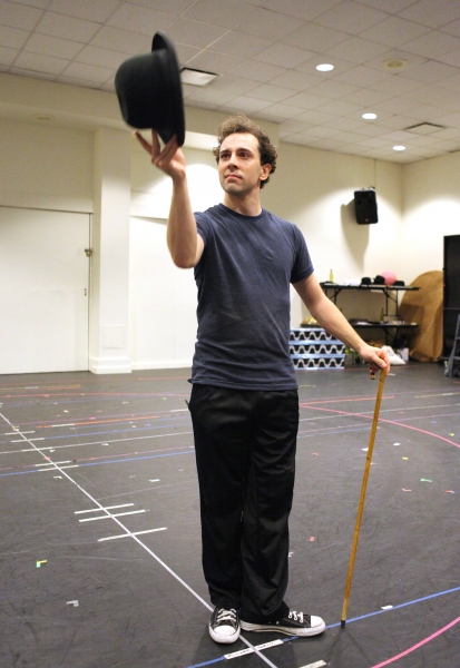 Photo Coverage: In Rehearsal with the Cast of CHAPLIN! Image