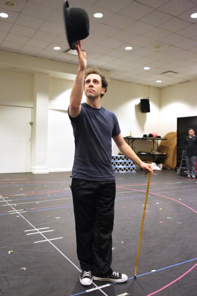 Photo Coverage: In Rehearsal with the Cast of CHAPLIN! Image