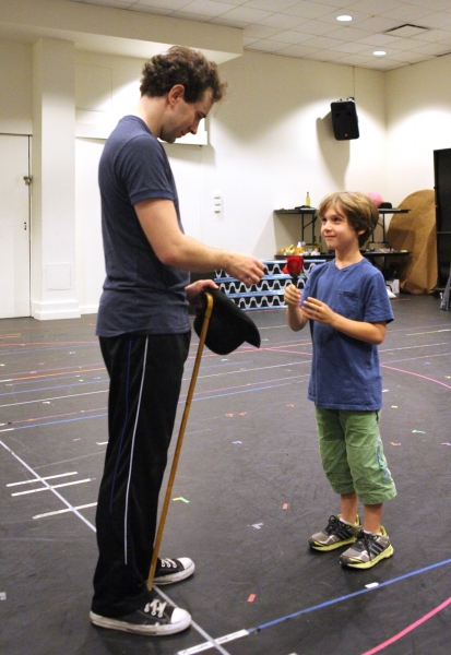 Photo Coverage: In Rehearsal with the Cast of CHAPLIN! Image