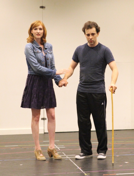 Photo Coverage: In Rehearsal with the Cast of CHAPLIN! Image