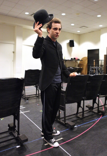 Photo Coverage: In Rehearsal with the Cast of CHAPLIN! Image