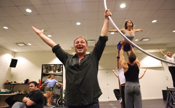 Photo Coverage: In Rehearsal with the Cast of CHAPLIN! Image