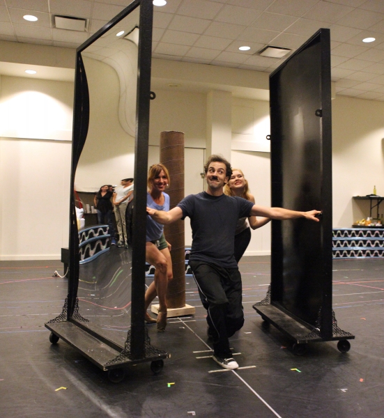 Photo Coverage: In Rehearsal with the Cast of CHAPLIN! Image