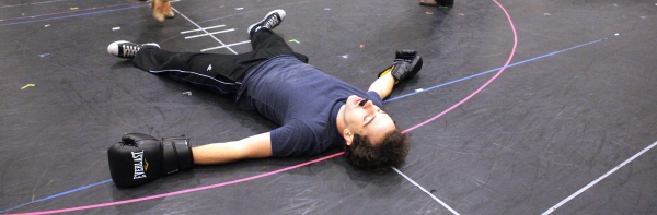 Photo Coverage: In Rehearsal with the Cast of CHAPLIN! Image