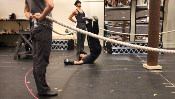 Photo Coverage: In Rehearsal with the Cast of CHAPLIN! Image