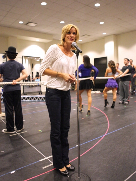 Photo Coverage: In Rehearsal with the Cast of CHAPLIN! Image