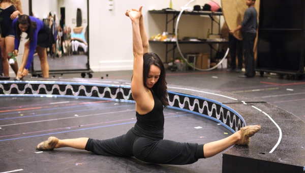 Photo Coverage: In Rehearsal with the Cast of CHAPLIN! Image