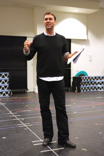 Photo Coverage: In Rehearsal with the Cast of CHAPLIN! Image