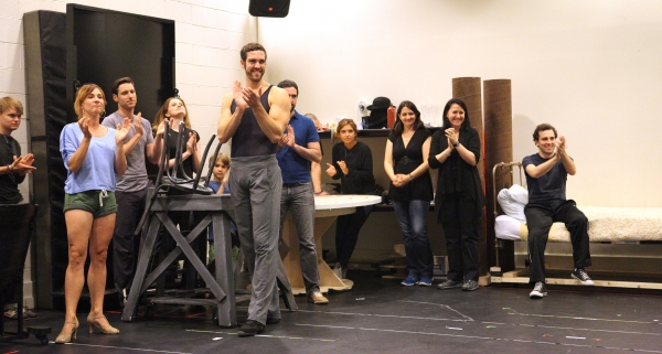 Photo Coverage: In Rehearsal with the Cast of CHAPLIN! Image