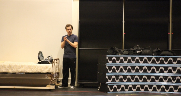 Photo Coverage: In Rehearsal with the Cast of CHAPLIN! Image