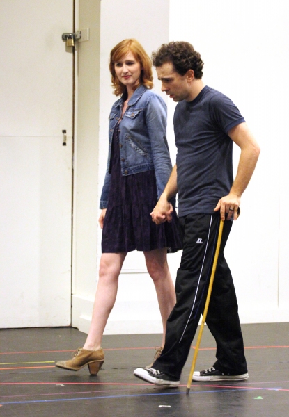 Photo Coverage: In Rehearsal with the Cast of CHAPLIN! Image