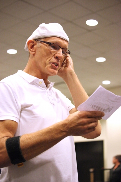 Photo Coverage: In Rehearsal with the Cast of CHAPLIN! Image
