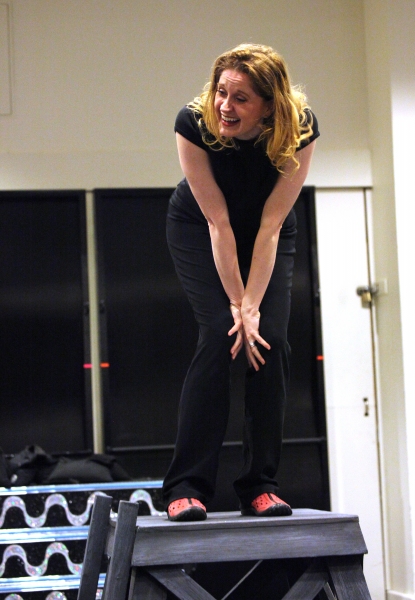 Photo Coverage: In Rehearsal with the Cast of CHAPLIN! Image