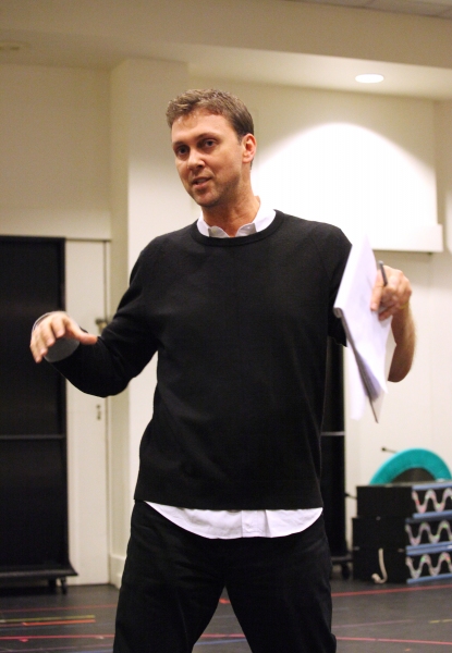 Photo Coverage: In Rehearsal with the Cast of CHAPLIN! Image