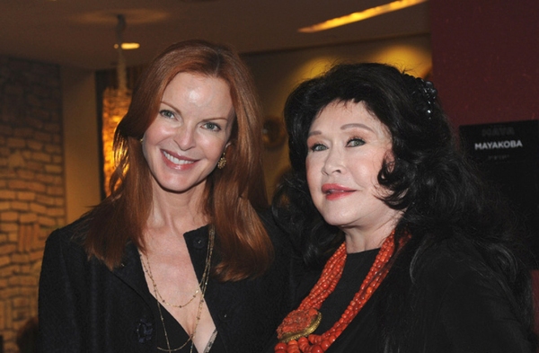 Marcia Cross and Barbara Van Orden Photo