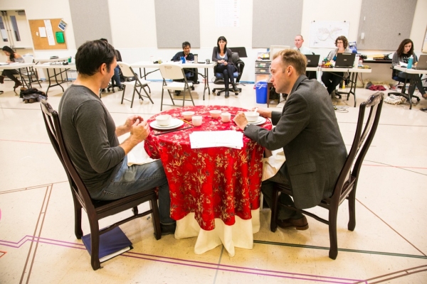 Photo Flash: David Henry Hwang, Leigh Silverman and More in Rehearsal for CHINGLISH at Berkeley Rep Image