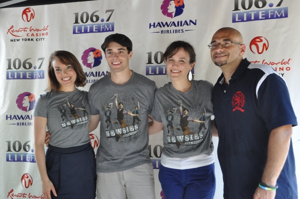 Photo Coverage: NEWSIES, REBECCA and More Perform at Broadway in Bryant Park! Image