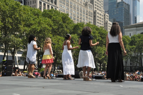 Photo Coverage: NEWSIES, REBECCA and More Perform at Broadway in Bryant Park! Image