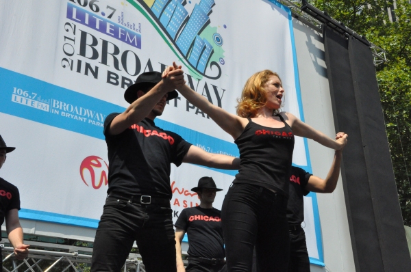 Photo Coverage: NEWSIES, REBECCA and More Perform at Broadway in Bryant Park! Image