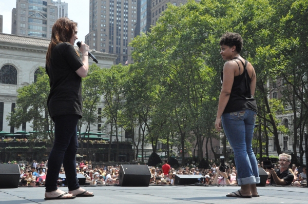 Photo Coverage: NEWSIES, REBECCA and More Perform at Broadway in Bryant Park! Image