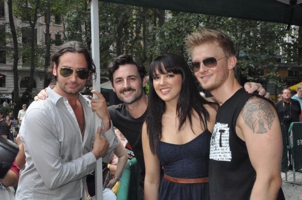 Photo Coverage: NEWSIES, REBECCA and More Perform at Broadway in Bryant Park! Image