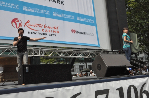 Photo Coverage: NEWSIES, REBECCA and More Perform at Broadway in Bryant Park! Image