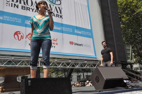 Photo Coverage: NEWSIES, REBECCA and More Perform at Broadway in Bryant Park! Image