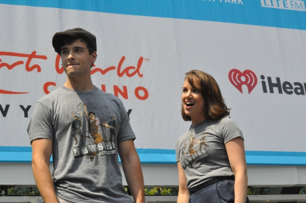 Photo Coverage: NEWSIES, REBECCA and More Perform at Broadway in Bryant Park! Image