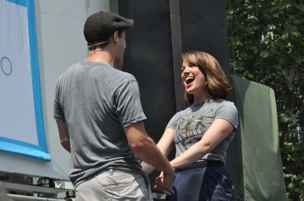Photo Coverage: NEWSIES, REBECCA and More Perform at Broadway in Bryant Park! Image