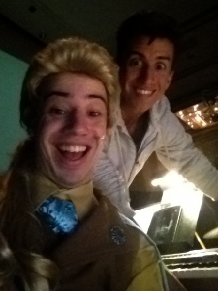 Photo Flash: Saturday Intermission Pics, Aug 11 - NEWSIES, NUTTY PROFESSOR and More Give Olympic Tributes! Image