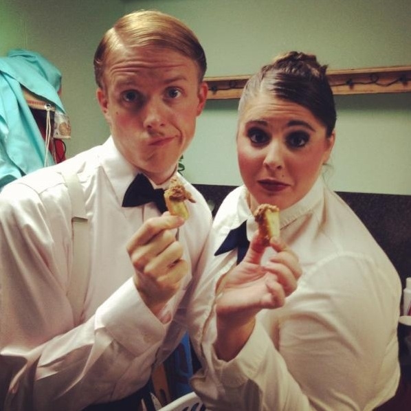 Photo Flash: Saturday Intermission Pics, Aug 11 - NEWSIES, NUTTY PROFESSOR and More Give Olympic Tributes! Image