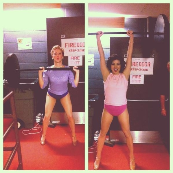 Photo Flash: Saturday Intermission Pics, Aug 11 - NEWSIES, NUTTY PROFESSOR and More Give Olympic Tributes! Image