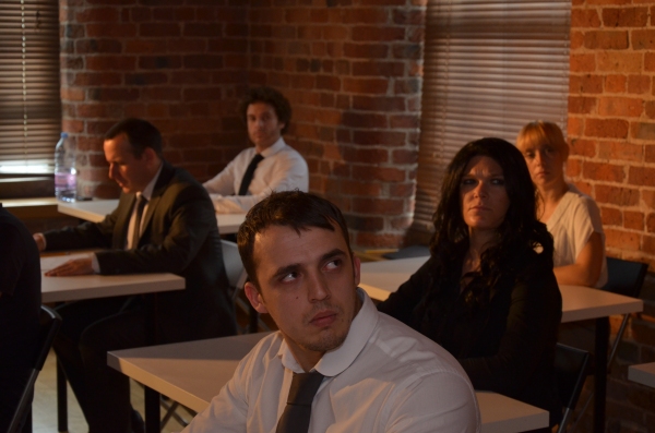 Photo Flash: Stage Adaptation of EXAM in Rehearsals at Gen-X Image
