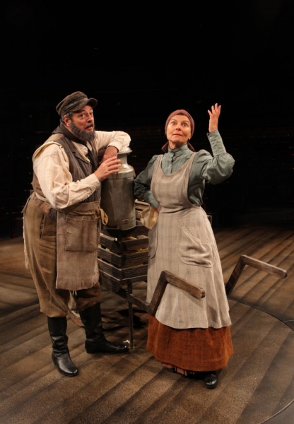 Photo Flash: Sneak Peek at Bob Amaral and Adrienne Barbeau in Music Circus' FIDDLER ON THE ROOF Image
