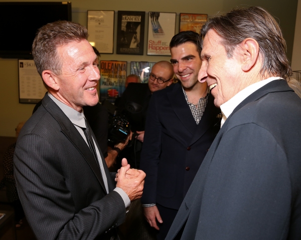 Photo Flash: Jonathan Groff and Alfred Molina-Led RED Opens in LA- Betty White, Zachary Quinto and More! Image