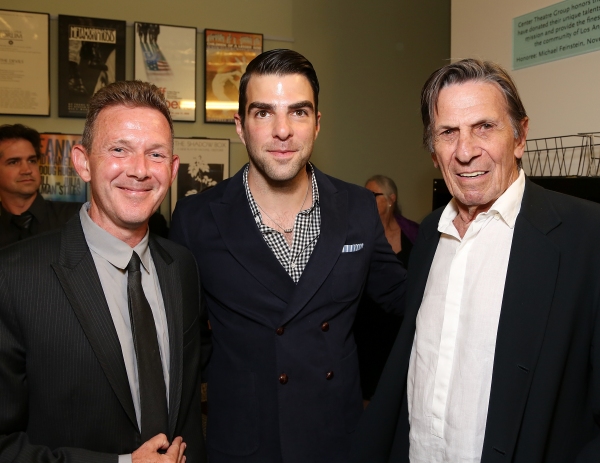 Photo Flash: Jonathan Groff and Alfred Molina-Led RED Opens in LA- Betty White, Zachary Quinto and More! Image