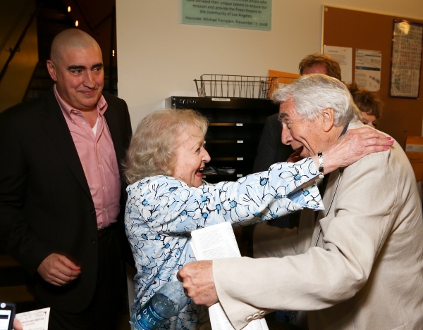 Photo Flash: Jonathan Groff and Alfred Molina-Led RED Opens in LA- Betty White, Zachary Quinto and More! Image