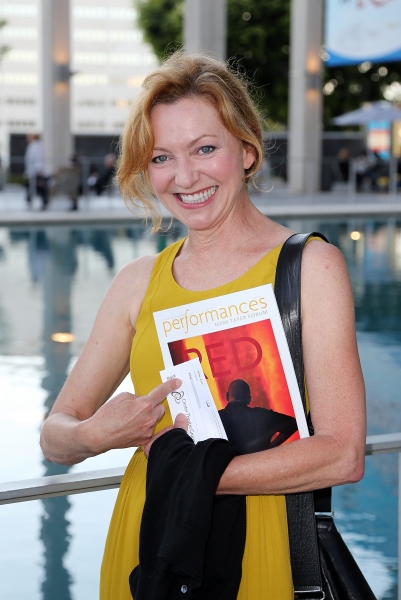 Julie White poses during the arrivals for the opening night performance of 