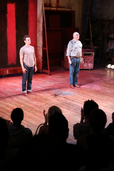 Photo Flash: Jonathan Groff and Alfred Molina-Led RED Opens in LA- Betty White, Zachary Quinto and More! Image