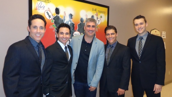 Photo Flash: Taylor Hicks Visits JERSEY BOYS Las Vegas! Image