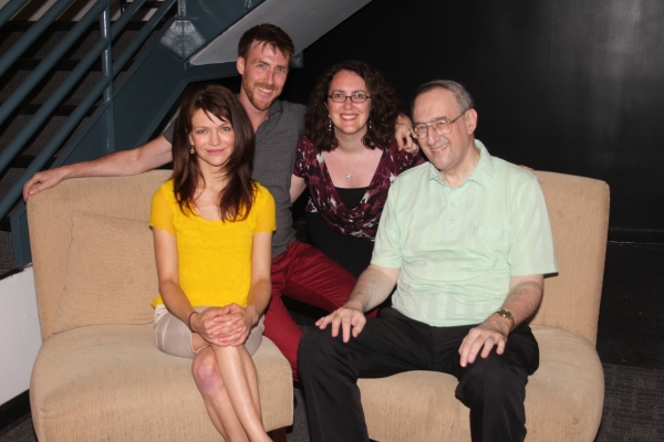 Susan Louise O'Connor, Adam Fitzgerald, Producer Rachel Reiner and Victor L. Cahn   Photo