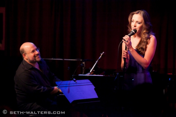 Frank Wildhorn and Laura Osnes Photo