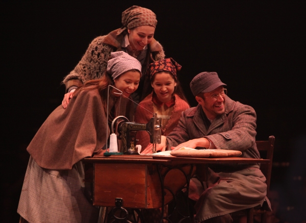 Lauren T. Mack (top), Bella Bagatelos, Noa Solorio and Allen E. Read as Tzeitel, Shpr Photo