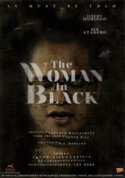 Photo Flash: Dulaang Kalay’s THE WOMAN IN BLACK Official Posters Image