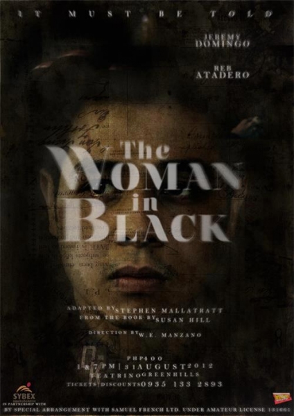 Photo Flash: Dulaang Kalay’s THE WOMAN IN BLACK Official Posters Image