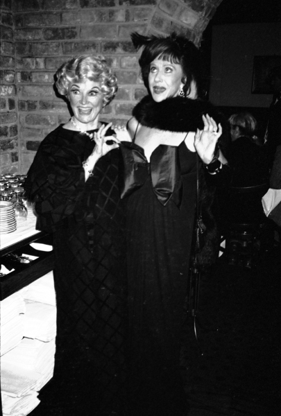 Phyllis Diller and Ruth Warrick New York City.  October 1981  Photo