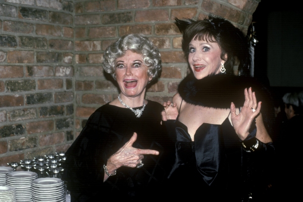 Phyllis Diller and Ruth Warrick in  New York City New York. October 1982 Photo